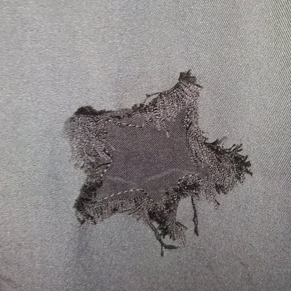 Hummingbird Khaki Star Blouse size S/M - Picture 6 of 8